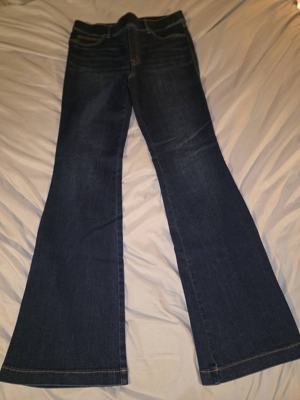 SPANX Dark Blue Flare Jeans